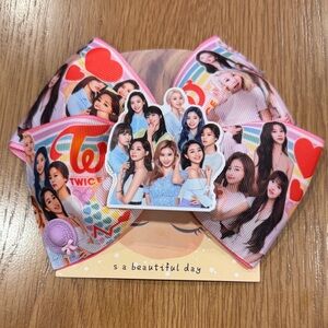 Colorful TWICE Hair Bow